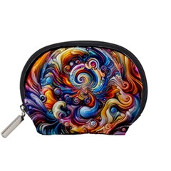 Dynamic Color Vortex Accessory Pouch (small)