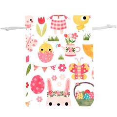 Cute Easter Bunny, Koteto, Animal, Baby Lightweight Drawstring Pouch (xl)