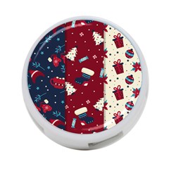 Flat Design Christmas Pattern Collection Art 4-port Usb Hub (two Sides) by Ket1n9