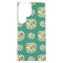 Retro 1960s Flowers Pattern 2 Samsung Galaxy S24 Plus 6 7 Inch Tpu Uv Case