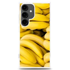 Bananas, Macro, Fruits, Ripe Bananas Samsung Galaxy S24 Plus 6 7 Inch Tpu Uv Case