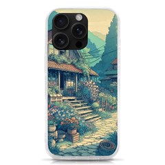 House Garden Building Flowers Iphone 16 Pro Tpu Uv Print Case