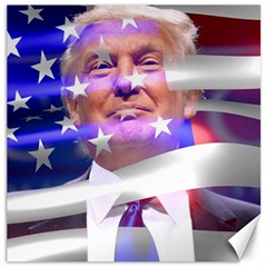 Donald Trump Flag Canvas 16  X 16  by vintagetrump