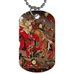 Christmas Art 01 Dog Tag (Two Sides) Back