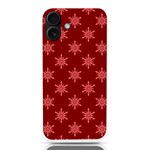 Illustrations Red Abstract Pattern Seamless Texture iPhone 16 Plus TPU UV Print Case Front