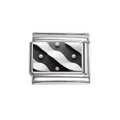 Geometric Design O6 Italian Charm (9mm)