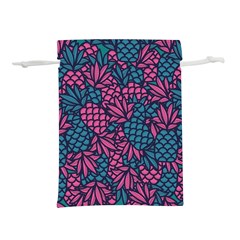 Summer Pineapples Lightweight Drawstring Pouch (m)