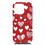 Valentine iPhone 16 Pro Max Black UV Print PC Hardshell Case Front