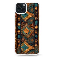 Tribal Chic Iphone 15 Tpu Uv Print Case