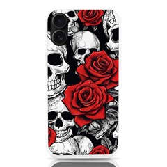 Roses And Skulls Iphone 16 Plus Tpu Uv Print Case