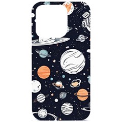 Space Galaxy Universe Stars Sky Iphone 15 Pro Black Uv Print Pc Hardshell Case