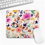 Abstract Floral Background Large Mousepad Front