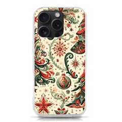 Christmas Tree Snow Iphone 15 Pro Tpu Uv Print Case by Bedest