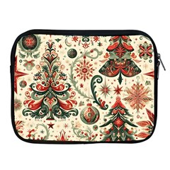 Christmas Tree Snow Apple Ipad 2/3/4 Zipper Cases by Bedest