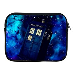 Tardis Doctor Who Space Galaxy Apple Ipad 2/3/4 Zipper Cases by Cemarart