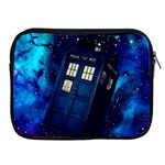 Tardis Doctor Who Space Galaxy Apple iPad 2/3/4 Zipper Cases Front