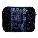 Doctor Who Tardis Apple iPad 2/3/4 Zipper Cases Front