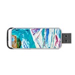 sailing boat Portable USB Flash (One Side) Front