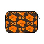 Retro 40s 50s Flowers Pattern Halloween 2 Apple iPad Mini Zipper Cases Front