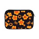 Retro 40s 50s Flowers Pattern Halloween Apple iPad Mini Zipper Cases Front