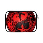 Red Yin Yang Dragons Apple iPad Mini Zipper Cases Front