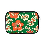 Mid Century Retro Floral 1970s 1960s Pattern 94 Apple iPad Mini Zipper Cases Front