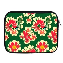 Retro 40s 50s Mexico Flowers Pattern 2 Apple Ipad 2/3/4 Zipper Cases by violetheavensky