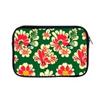 Retro 40s 50s Mexico Flowers Pattern 2 Apple iPad Mini Zipper Cases Front