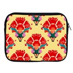 Retro 40s 50s Mexico Flowers Pattern 4 Apple iPad 2/3/4 Zipper Cases Front