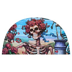 Grateful Dead Hippie Peace Roses Rock Music Legend Anti Scalding Pot Cap by Tsamara